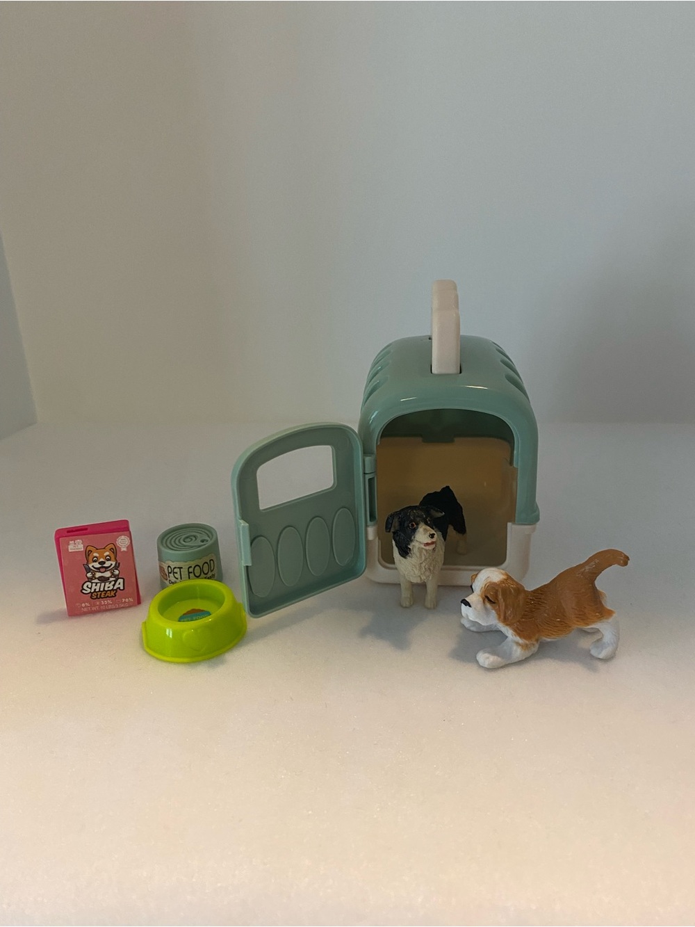 Pet Dog Carrier Playset with Accessories